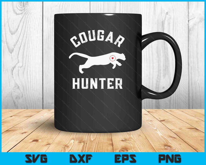 Funny MILF Lover Cougar Hunting SVG PNG Digital Printable Files