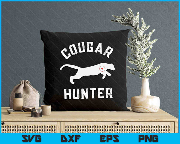 Funny MILF Lover Cougar Hunting SVG PNG Digital Printable Files