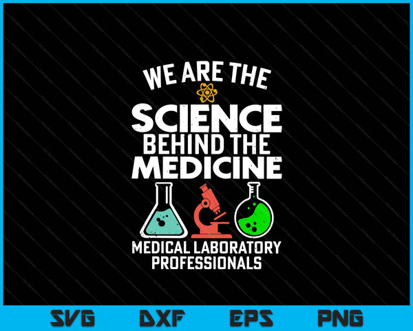 Medical laboratory science lab tech SVG cut file