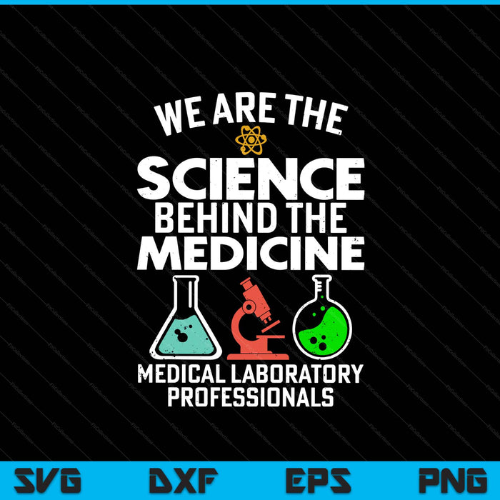 Medical laboratory science lab tech SVG cut file