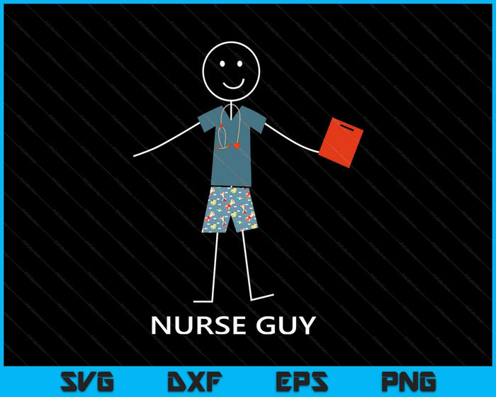Funny Mens Nurse Rn Boys Nursing SVG PNG Digital Printable Files