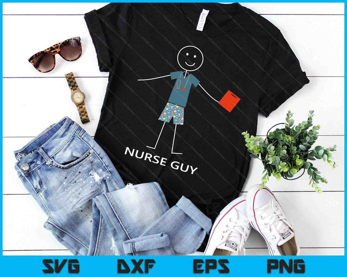 Funny Mens Nurse Rn Boys Nursing SVG PNG Digital Printable Files