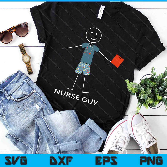 Funny Mens Nurse Rn Boys Nursing SVG PNG Digital Printable Files