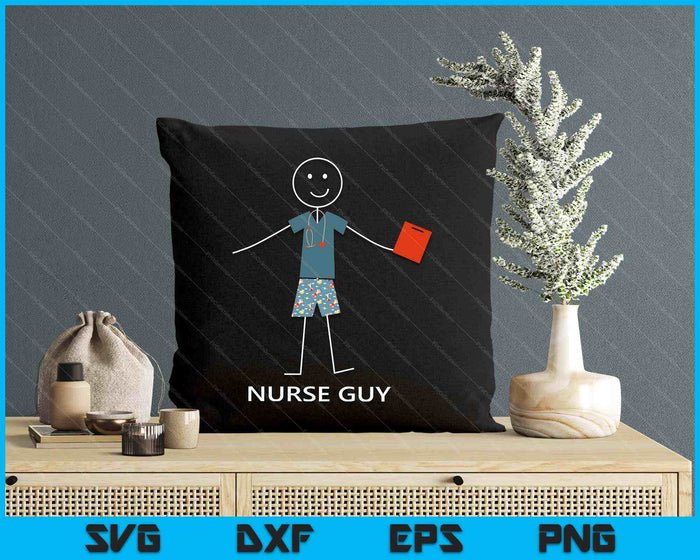 Funny Mens Nurse Rn Boys Nursing SVG PNG Digital Printable Files
