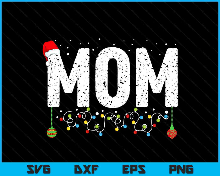 Funny Mom Merry Christmas Pajama Family Men Meme Xmas SVG PNG Digital Printable Files