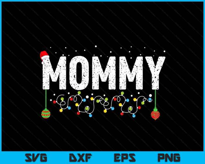 Funny Mommy Merry Christmas Pajama Family Men Meme Xmas SVG PNG Digital Printable Files