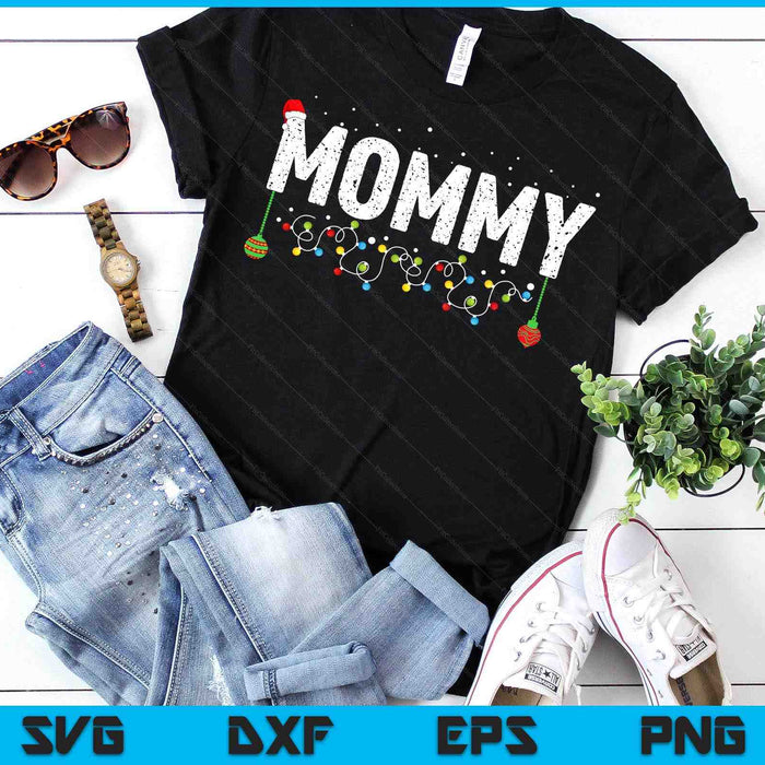 Funny Mommy Merry Christmas Pajama Family Men Meme Xmas SVG PNG Digital Printable Files