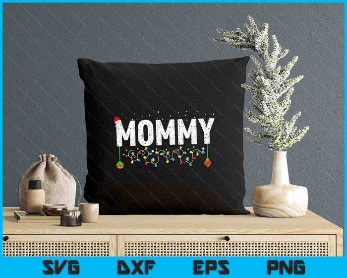 Funny Mommy Merry Christmas Pajama Family Men Meme Xmas SVG PNG Digital Printable Files