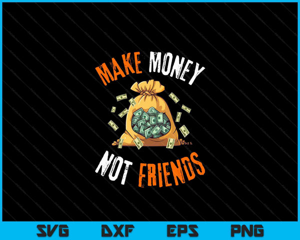 Money quote olive green and orange SVG cut file