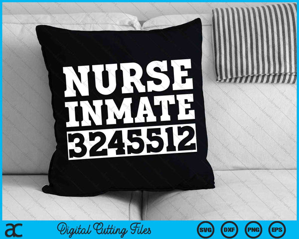 Nurse Halloween Prisoner Jail Costume Nurse Inmate 3245512 SVG PNG Cutting Printable Files
