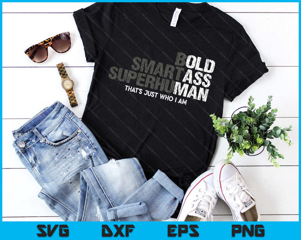 Funny Old Ass Man Novelty SVG PNG Digital Printable Files
