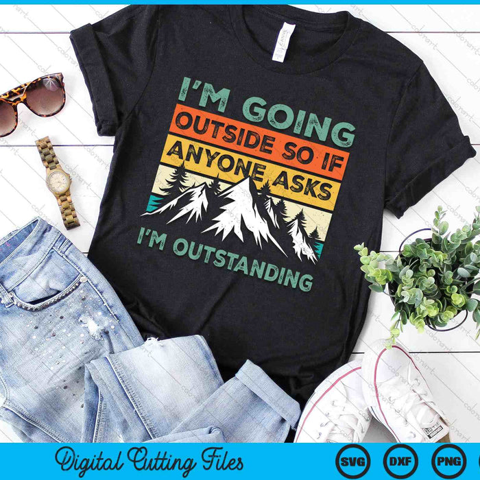 Outdoor And Camping Quote SVG PNG Digital Cutting Files