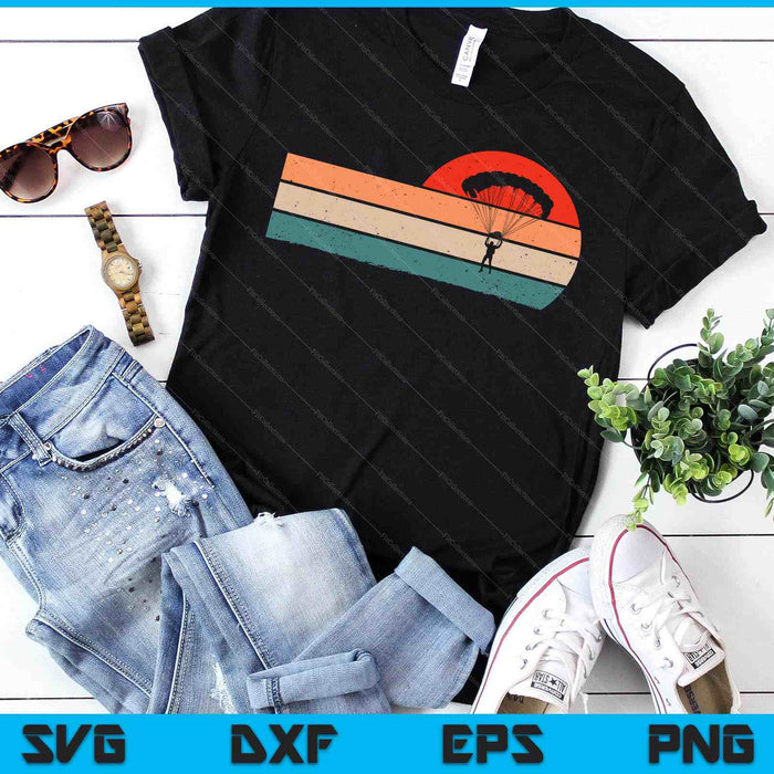 Funny Paraglider & Paragliding & Skydiving SVG PNG Digital Cutting Files