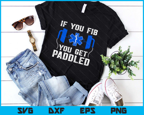 Funny Paramedic For Men Women FIB EMT ER ICU Nurse Medical SVG PNG Digital Printable Files