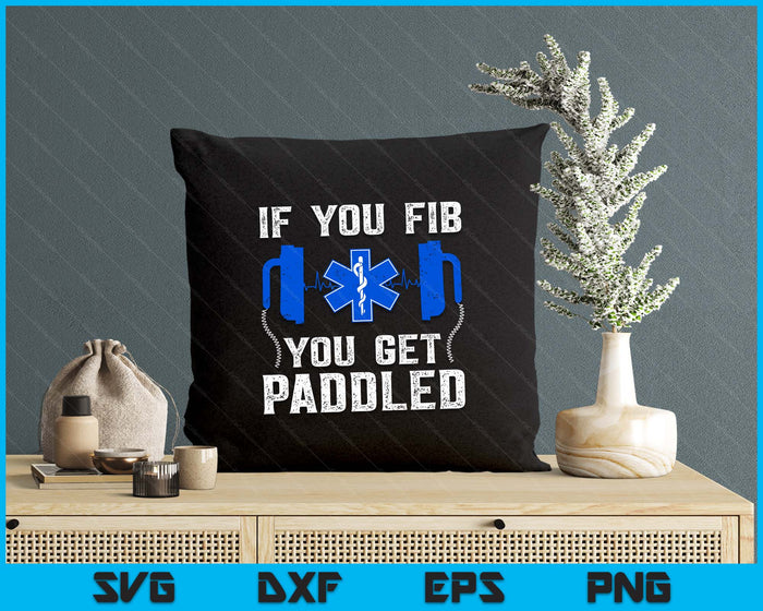 Funny Paramedic For Men Women FIB EMT ER ICU Nurse Medical SVG PNG Digital Printable Files