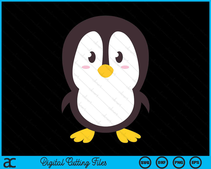 Penguin Spirit Animal Polar Bird SVG PNG Digital Printable Files