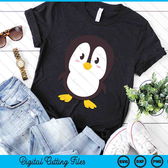 Penguin Spirit Animal Polar Bird SVG PNG Digital Printable Files