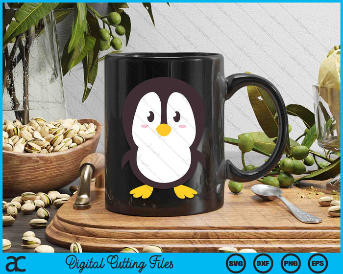 Penguin Spirit Animal Polar Bird SVG PNG Digital Printable Files