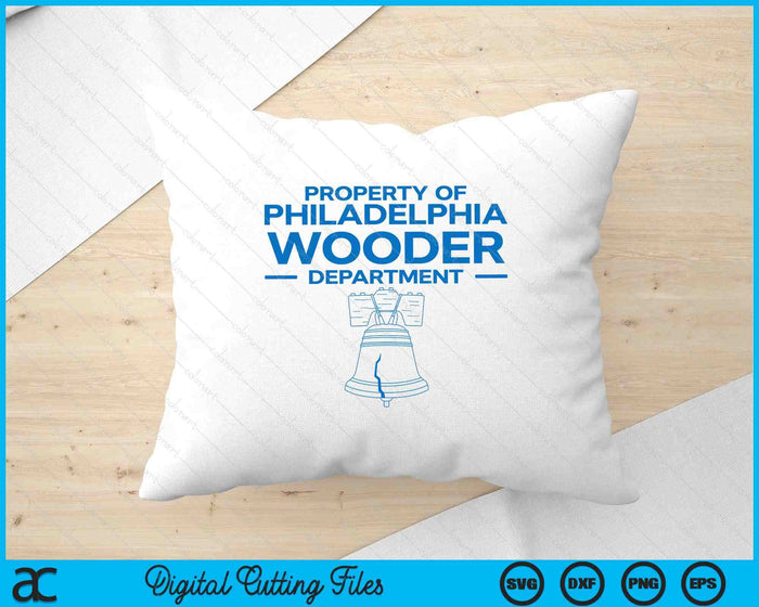 Funny Philadelphia Wooder Department Philly City Hall Parody SVG PNG Digital Printable Files