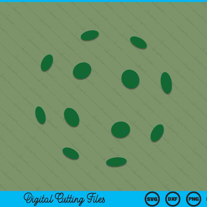 Pickleball Costume Green Ball Halloween SVG PNG Digital Cutting Files