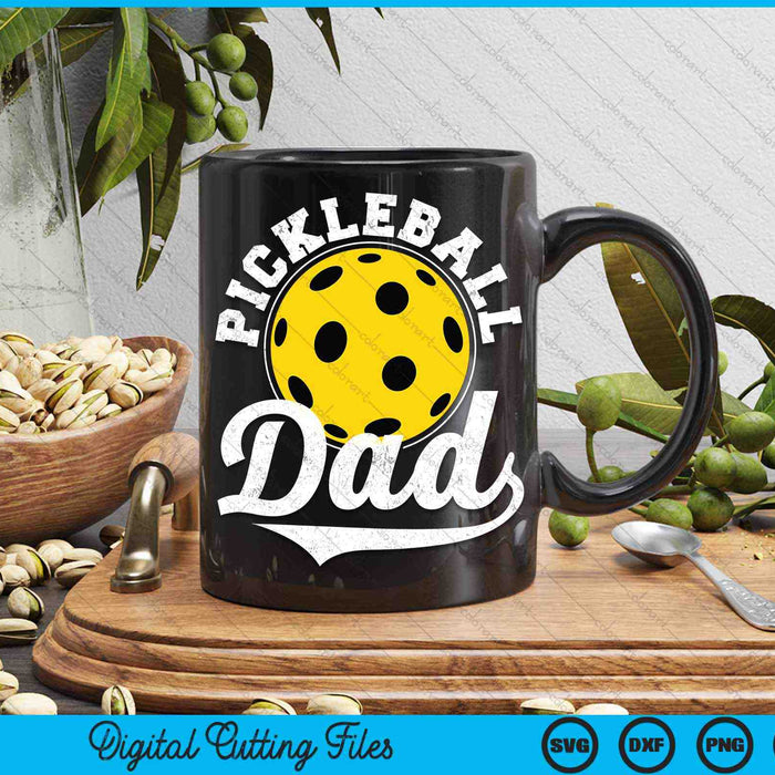 Funny Pickleball Dad Pickleball Sports SVG PNG Digital Cutting Files