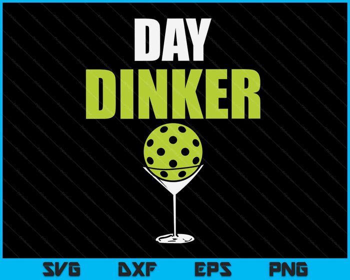 Grappige Pickleball Day Dinker SVG PNG digitale afdrukbare bestanden