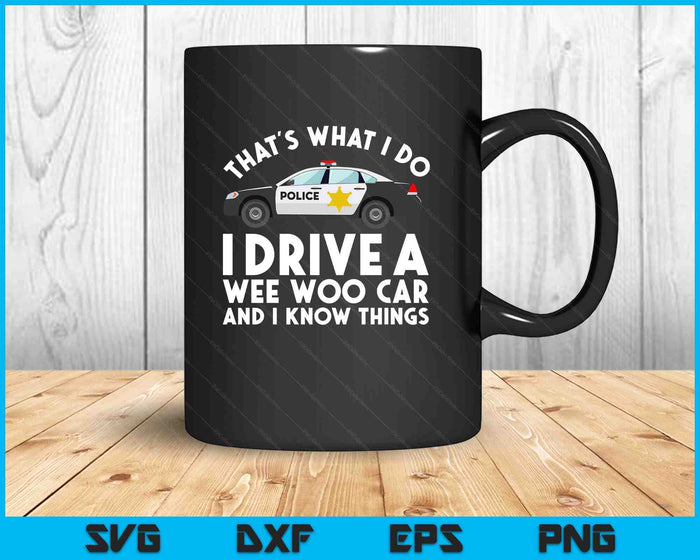 Funny Police Officer Gift For Cop Law Enforcement SVG PNG Digital Printable Files