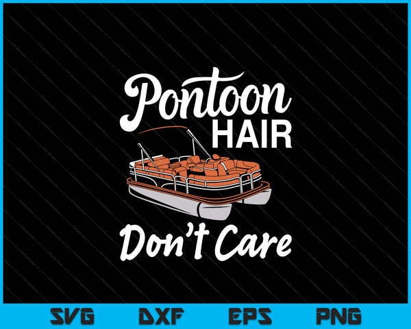 Pontoon captain art pontoon boat owner SVG cut file
