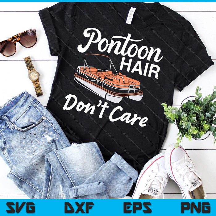 Funny Pontoon Captain Art Pontoon Boat Owner SVG PNG Digital Printable Files