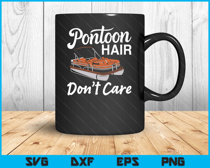 Funny Pontoon Captain Art Pontoon Boat Owner SVG PNG Digital Printable Files