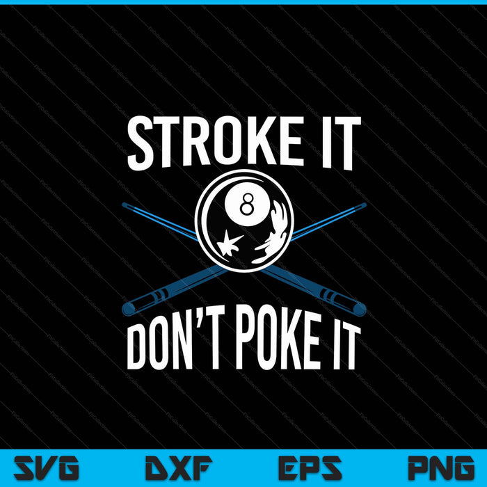 Pool player billard 8 ball SVG cut file