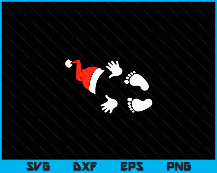 Funny Pregnancy Christmas Bump SVG PNG Digital Printable Files