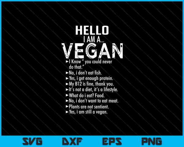 Funny Pro Vegan Activism Gym Athlete Gift Christmas SVG PNG Digital Printable Files