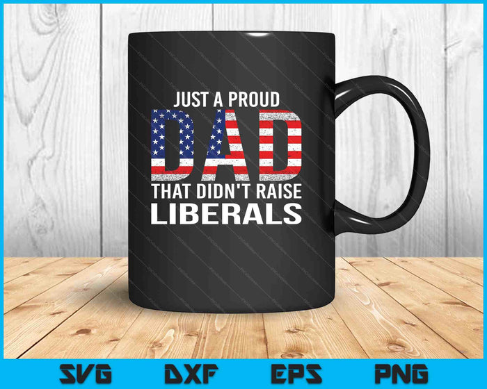 Funny Proud American Dad 4th Of July Usa Flag Patriotic SVG PNG Digital Printable Files