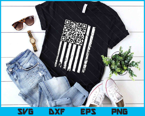 Funny Qr Scan Me President Trump 4547 Trump Dancing Code SVG PNG Digital Printable Files