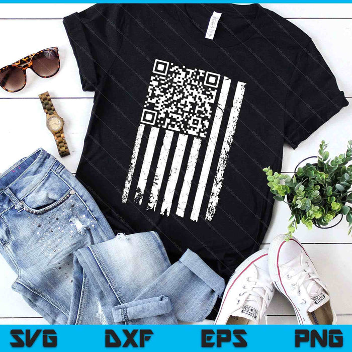 Funny Qr Scan Me President Trump 4547 Trump Dancing Code SVG PNG Digital Printable Files