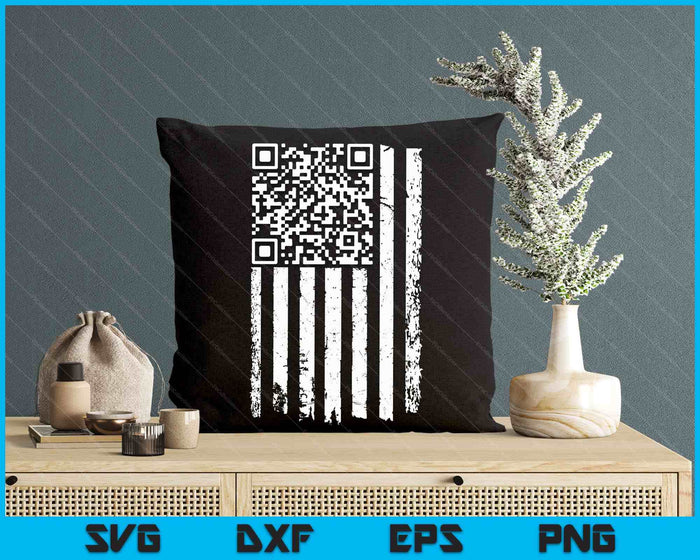 Funny Qr Scan Me President Trump 4547 Trump Dancing Code SVG PNG Digital Printable Files
