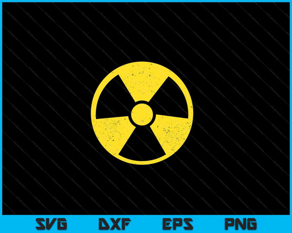 Funny Radioactive Symbol For Men Women Biohazard Nuclear SVG PNG Digital Cutting Files