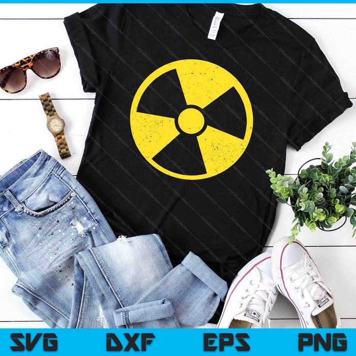 Funny Radioactive Symbol For Men Women Biohazard Nuclear SVG PNG Digital Cutting Files