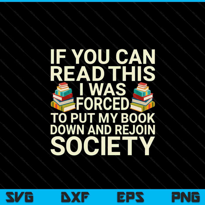Read books lover for bookaholic bookworm SVG PNG cut file for Cricut