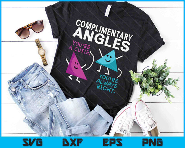 Funny Right Acute Triangle Math Teacher Gift Cool Geometry SVG PNG Digital Cutting Files