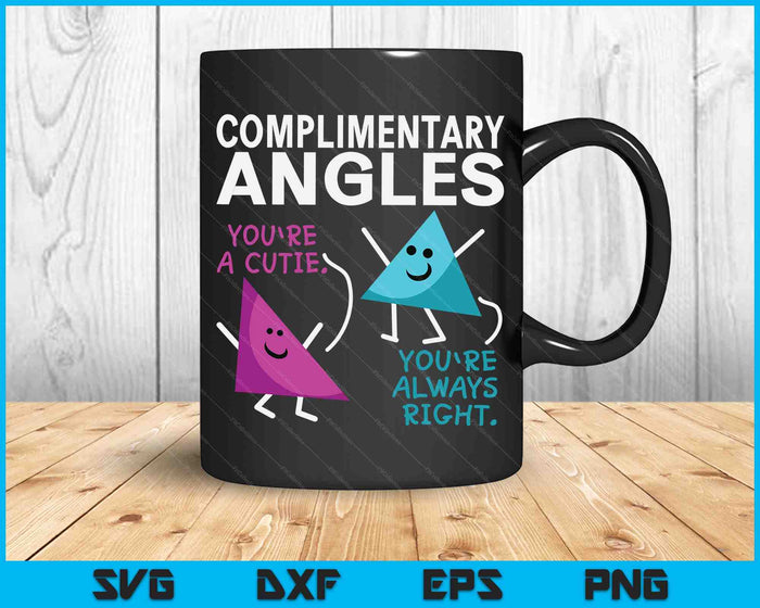 Funny Right Acute Triangle Math Teacher Gift Cool Geometry SVG PNG Digital Cutting Files