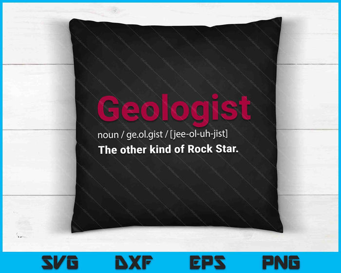 Funny Rock Collector Rock Star Geologist Gift Idea Geology SVG PNG Digital Cutting Files