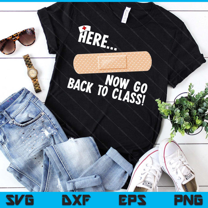 Funny School Nurse Medical Nursing Appreciation Day SVG PNG Digital Printable Files