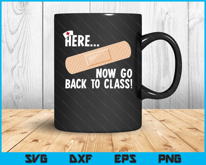 Funny School Nurse Medical Nursing Appreciation Day SVG PNG Digital Printable Files