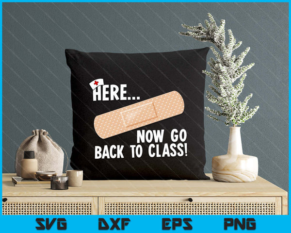 Funny School Nurse Medical Nursing Appreciation Day SVG PNG Digital Printable Files