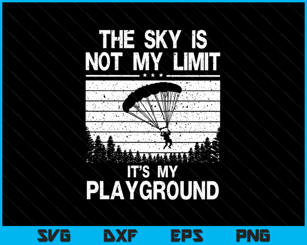 Funny Skydiving Art For Men Women Skydive Lover Skydiver SVG PNG Digital Cutting Files