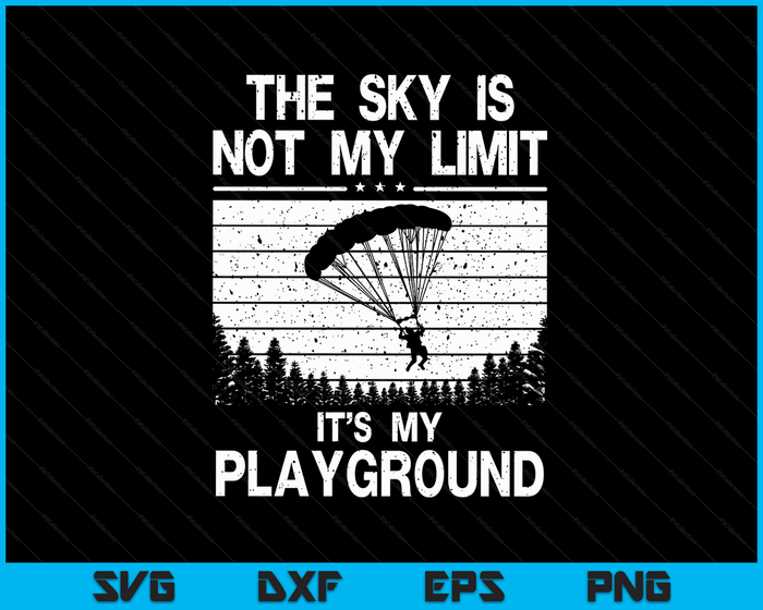 Funny Skydiving Art For Men Women Skydive Lover Skydiver SVG PNG Digital Cutting Files