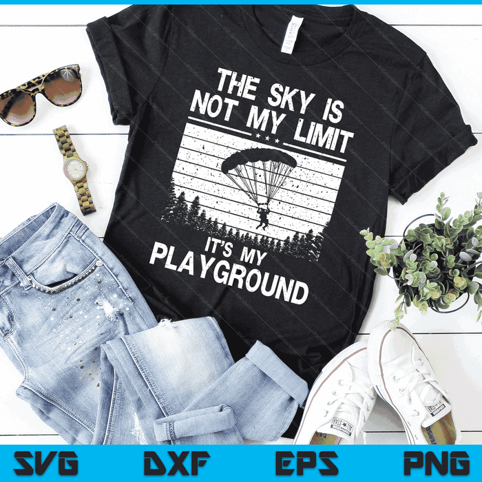 Funny Skydiving Art For Men Women Skydive Lover Skydiver SVG PNG Digital Cutting Files