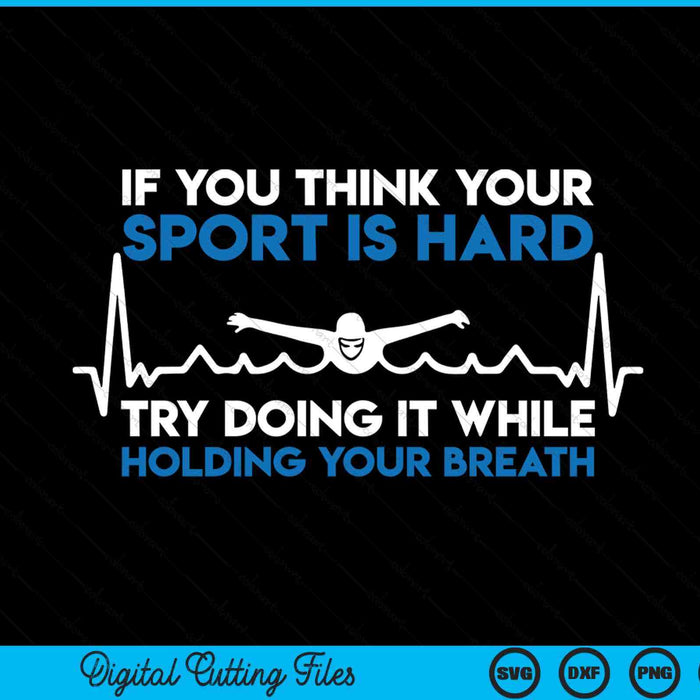 Swimming apparel for swim team heartbeat swimmer SVG cut file